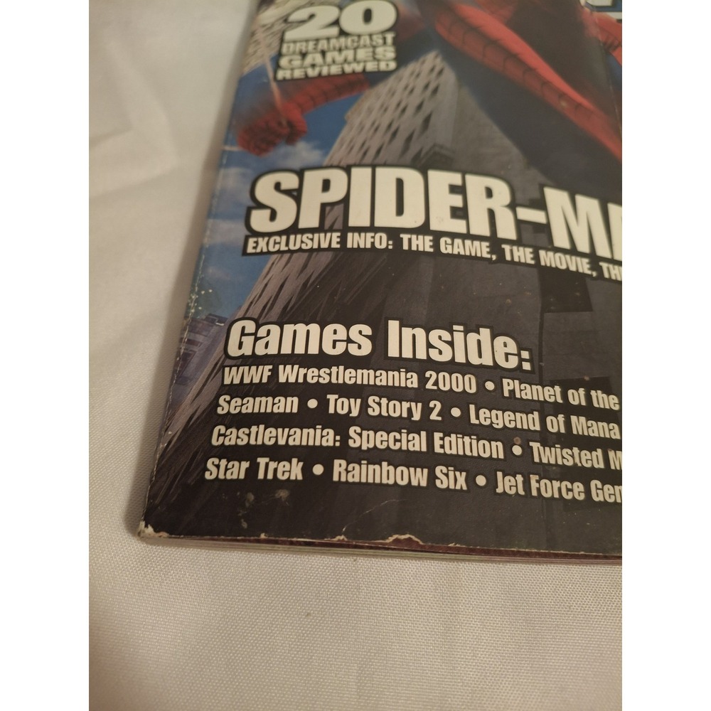 EGM Electronic Gaming October 1999 #123 Spider-Man Magazine Resident Evil 3 Ad - Picture 5 of 16